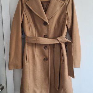 Michael Kors Camel Color Wool Coat